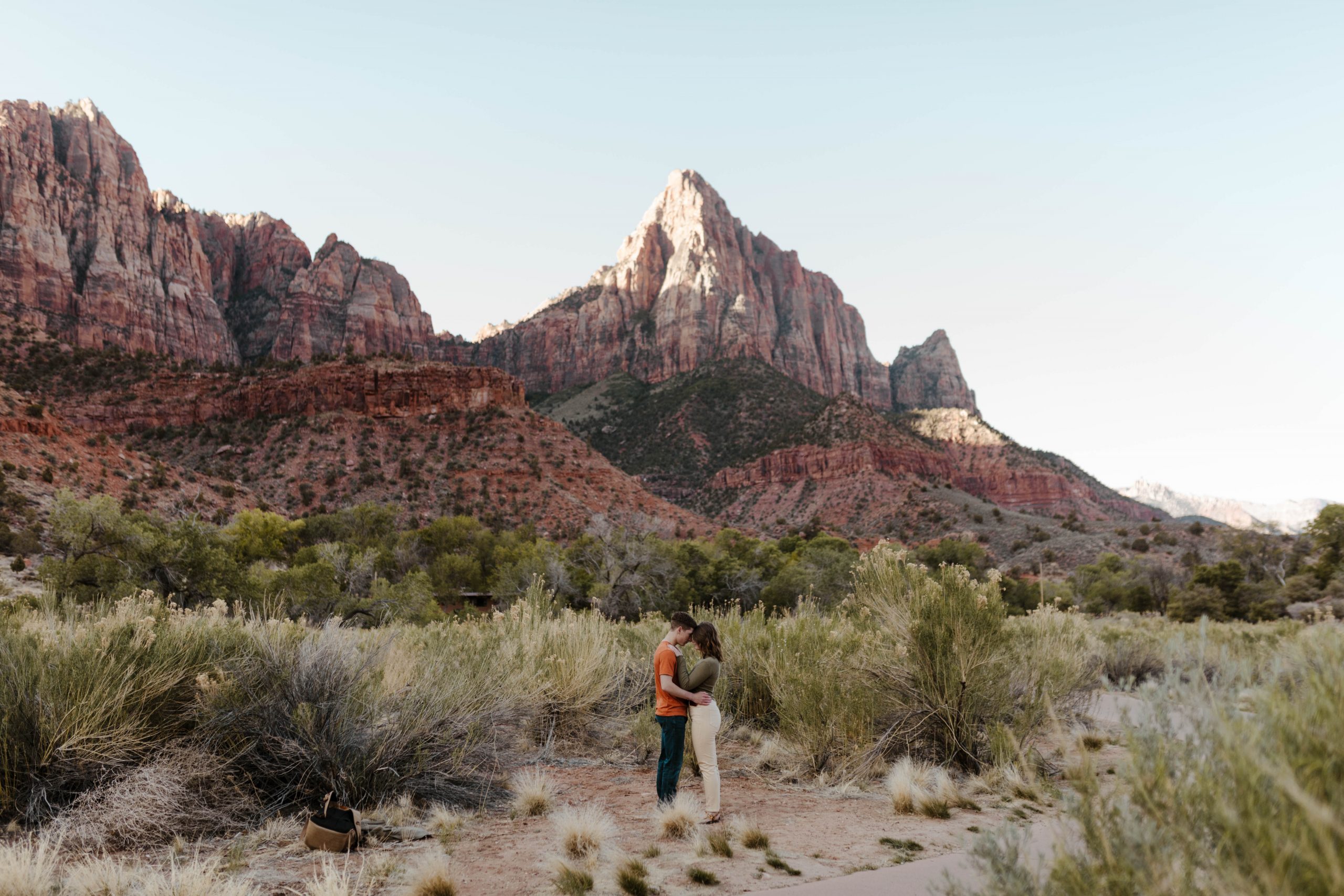 Sunrise Zion Engagement Session