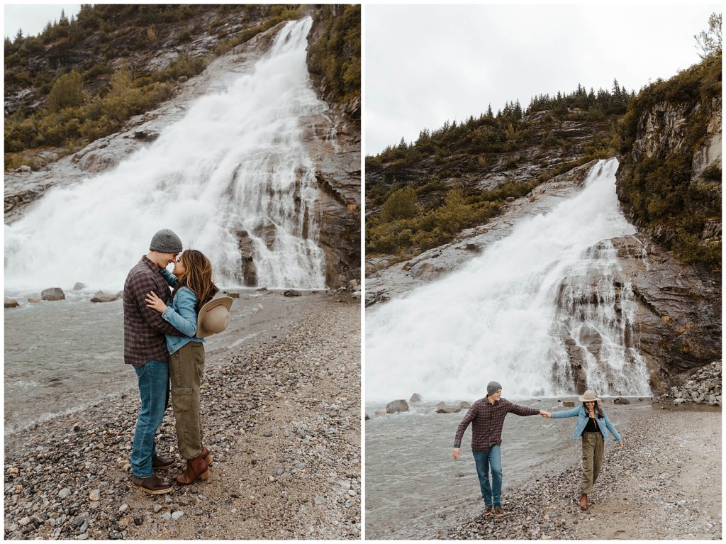 Nugget Falls Engagement Session