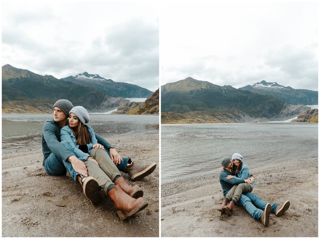 Juneau Alaska engagement session