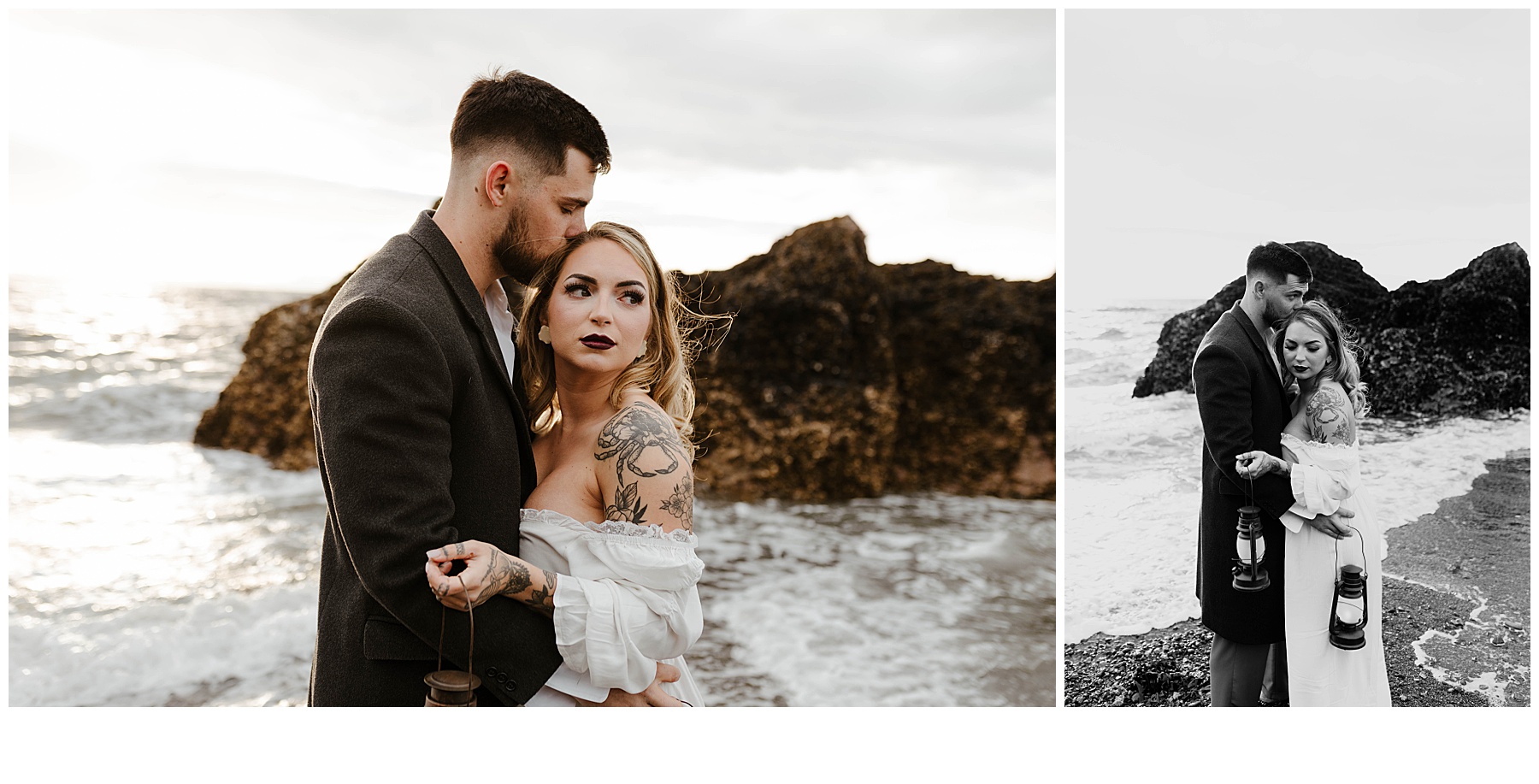 Seaside Elopement in Homer Alaska | Courtney Blair Photo