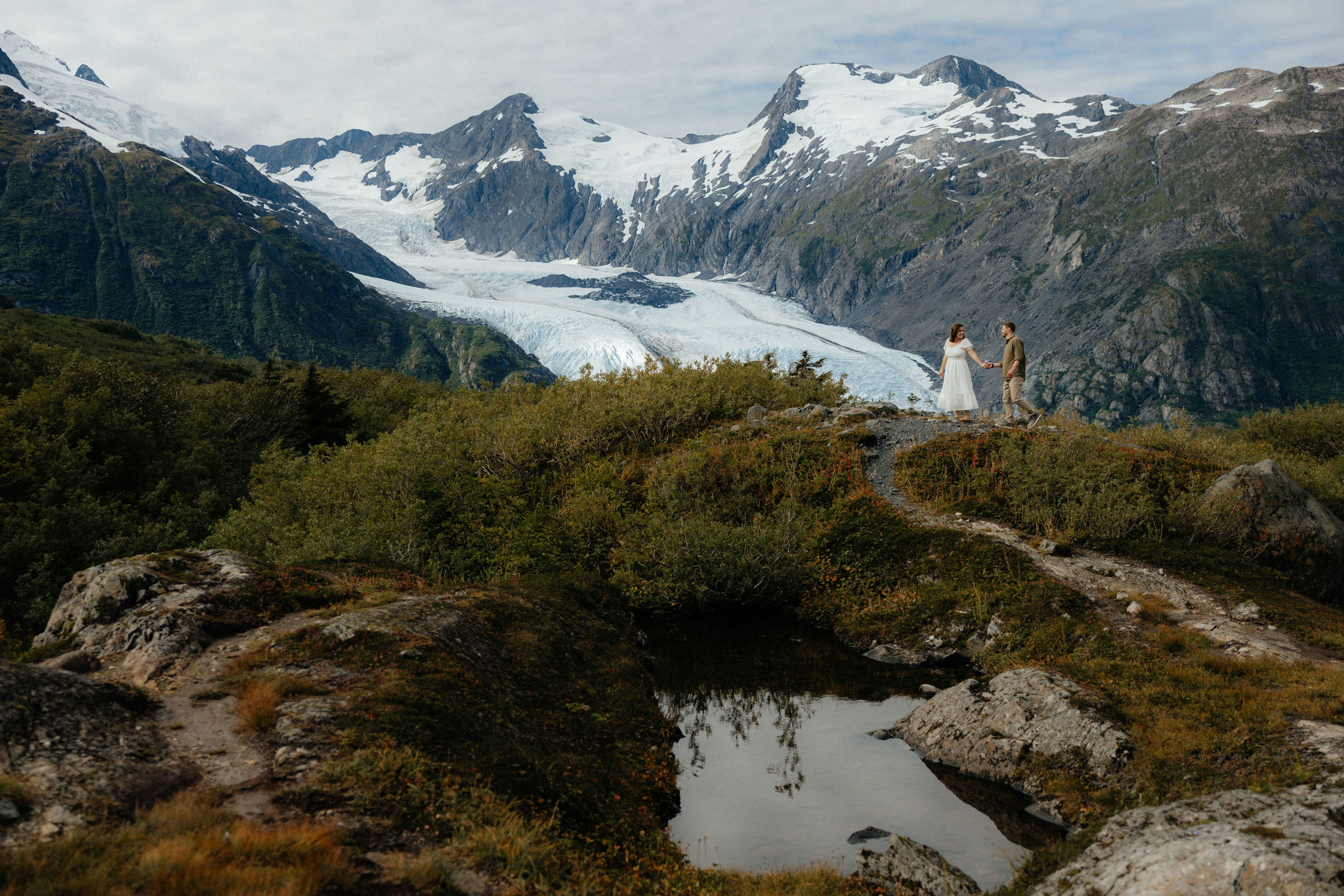 Portage Pass Engagement Photos