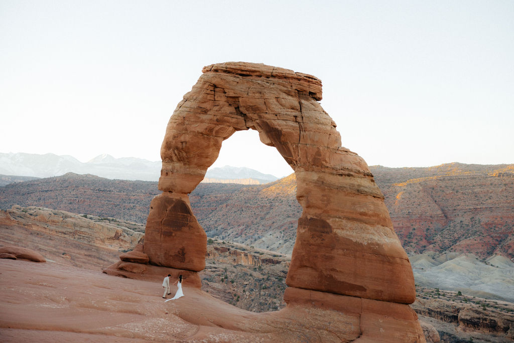 Delicate Arch Hiking Elopement